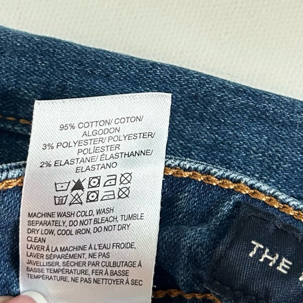 Lucky Brand Shorts Women's 12 Blue Denim Jeans Shorts The Roll Up - Picture 11 of 13